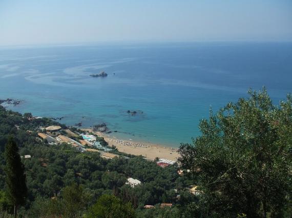 'Pelekas Beach, Corfu' - Κέρκυρα
